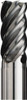 Seco Tools 6mm Diam 4 Flute Solid Carbide 0.0079" Chamfer Width Corner Chamfer End Mill SIRON-A Finish, 55mm OAL, 14mm LOC, 6mm Shank Diam, Variable° Helix, RH Cut, RH Flute, Centercutting 02828205 - 42717439