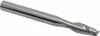 KYOCERA SGS 1/4" Diam 2 Flute Solid Carbide 0.02" Corner Radius End Mill Uncoated, 2-1/2" OAL, 3/4" LOC, 1/4" Shank Diam, 30° Helix, RH Cut, RH Flute, Centercutting 38221 - 01841162