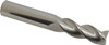 KYOCERA SGS 3/8" Diam 3 Flute Solid Carbide 0.03" Corner Radius End Mill Uncoated, 2-1/2" OAL, 1" LOC, 3/8" Shank Diam, 38° Helix, RH Cut, RH Flute 34777 - 86553138