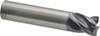 KYOCERA SGS 1/2" Diam 4 Flute Solid Carbide 0.025 to 0.03" Corner Radius End Mill AlTiN Finish, 2-1/2" OAL, 5/8" LOC, 1/2" Shank Diam, RH Cut, RH Flute 36517 - 74642034