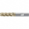 Walter Prototyp 8mm Diam 5 Flute Solid Carbide 0.4mm Corner Radius End Mill TiAlN/ZrN Finish, 68mm OAL, 25mm LOC, 8mm Shank Diam, 35° Helix, RH Cut, RH Flute 7137214 - 47279856