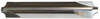 Accupro 0.1" Radius, 3/8" Diam, 4 Flute Solid Carbide Corner Rounding End Mill Double End, TiCN Finish, 2-1/2" OAL, 3/8" Shank Diam 12180400 - 07339476