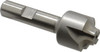 Hertel 1/4" Radius, 1" Diam, 4 Flute Cobalt Corner Rounding End Mill Single End, Uncoated, 3" OAL, 1/2" Shank Diam 13072 - 79573143