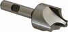 Hertel 7/16" Radius, 1-1/4" Diam, 3 Flute Cobalt Corner Rounding End Mill Single End, Uncoated, 3-1/2" OAL, 1/2" Shank Diam 12726 - 79572731