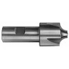 Hertel 1" Radius, 2-3/4" Diam, 4 Flute High Speed Steel Corner Rounding End Mill Single End, Uncoated, 4-3/4" OAL, 1" Shank Diam 13104 - 79572780