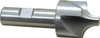 KEO 1/2" Radius, 1-1/2" Diam, 4 Flute High Speed Steel Corner Rounding End Mill Single End, Uncoated, 3-7/8" OAL, 3/4" Shank Diam 14340 - 33018706