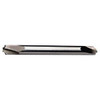 PROMAX Tools 0.1" Radius, 1/4" Diam, 2 Flute Solid Carbide Corner Rounding End Mill Double End, Uncoated, 2-1/2" OAL, 1/4" Shank Diam 137-01650 - 01120641