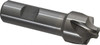 Value Collection 1/4" Radius, 1" Diam, 4 Flute High Speed Steel Corner Rounding End Mill Single End, Uncoated, 3-1/4" OAL, 3/4" Shank Diam 182-6171 - 01826171