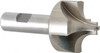 Value Collection 9/16" Radius, 1-15/16" Diam, 4 Flute Cobalt Corner Rounding End Mill Single End, Uncoated, 4" OAL, 3/4" Shank Diam 723-6546 - 01831353