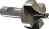Value Collection 19/32" Radius, 1-15/16" Diam, 4 Flute Cobalt Corner Rounding End Mill Single End, Uncoated, 4" OAL, 3/4" Shank Diam 723-6552 - 01831379