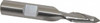 Cleveland 1/4" Diam, 1/2" LOC, 2 Flute, 90° Point Angle, High Speed Steel Drill Mill Uncoated, 2-5/16" OAL, 3/8" Shank Diam C32430 - 87405692