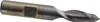 Cleveland 5/16" Diam, 9/16" LOC, 2 Flute, 90° Point Angle, High Speed Steel Drill Mill TiCN Finish, 2-5/16" OAL, 3/8" Shank Diam C40520 - 87405973