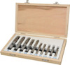 Value Collection 3/16 to 3/4", 2 Flute Square End Mill Set Uncoated, High Speed Steel, Single End, Centercutting 320-1001 - 03052982