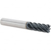 Iscar 12mm Diam 7-Flute 37° Solid Carbide 3mm Corner Radius Roughing & Finishing End Mill TiAlN Finish, 24mm LOC, 83mm OAL, 12mm Shank Diam, Chipbreaker, Regular Length 5623377 - 50065051