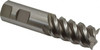 Value Collection 1" Diam 4-Flute 60° Cobalt Square Roughing & Finishing End Mill Uncoated, 2" LOC, 4-1/2" OAL, 1" Shank Diam, Chipbreaker, Regular Length C4SRH-6408 - 01923648