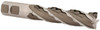 Weldon 7/8" Diam 4-Flute 30° High Speed Steel Square Roughing & Finishing End Mill Uncoated, 3-1/2" LOC, 5-3/4" OAL, 7/8" Shank Diam, Regular Length 66126-00-W - 81752578