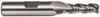 Cleveland 3/4" Diam, Coarse Pitch, 3" LOC, 3 Flute Powdered Metal 0.12" Corner Radius Roughing End Mill TiCN Finish, 5-1/4" OAL, 3/4" Shank Diam, Single End, Centercutting, 42° Helix C40038 - 83816629