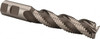 Hertel 1" Diam, Coarse Pitch, 4" LOC, 3 Flute Cobalt Roughing Square End Mill Uncoated, 6-1/2" OAL, 1" Shank Diam, Single End, Centercutting, 37° Helix 91192302 - 91192294