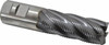 Niagara Cutter 1-1/4" Diam, Fine Pitch, 3" LOC, 6 Flute Cobalt Roughing Square End Mill TiCN Finish, 5-1/2" OAL, 1-1/4" Shank Diam, Single End, 30° Helix 17016216 - 45553674