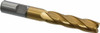 Value Collection 1/2" Diam, Fine Pitch, 2" LOC, 4 Flute Cobalt Roughing Square End Mill TiN Finish, 4" OAL, 1/2" Shank Diam, Single End 724-3122 - 01853241