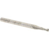 Accupro 0.08", 0.24" LOC, 1/8" Shank Diam, 1-1/2" OAL, 2 Flute, Solid Carbide Square End Mill Single End, Uncoated, Spiral Flute, 30° Helix, Centercutting, Right Hand Cut, Right Hand Flute, Series Miniature 6500108 - 37289790
