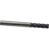 Accupro 15/64", 3/4" LOC, 1/4" Shank Diam, 2-1/2" OAL, 4 Flute, Solid Carbide Square End Mill Single End, AlTiN Finish, Spiral Flute, 40° Helix, Centercutting, Right Hand Cut, Right Hand Flute 12182447 - 01982404