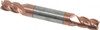 Accupro 7mm, 12mm LOC, 8mm Shank Diam, 63mm OAL, 4 Flute, Solid Carbide Square End Mill Double End, TiCN Finish, Spiral Flute, 40° Helix, Centercutting, Right Hand Cut, Right Hand Flute 12185222 - 62003108