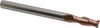 Accupro 1/2", 1-1/2" LOC, 1/2" Shank Diam, 6" OAL, 2 Flute, Solid Carbide Square End Mill Single End, TiCN Finish, Spiral Flute, 40° Helix, Centercutting, Right Hand Cut, Right Hand Flute 12181846 - 87810271