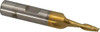 Cleveland 5/32", 7/16" LOC, 3/8" Shank Diam, 2-3/8" OAL, 2 Flute, Cobalt Square End Mill Single End, TiN Finish, Spiral Flute, 30° Helix, Centercutting, Right Hand Cut, Right Hand Flute, Series HGC-2 C32499 - 87376638