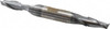 Cleveland 9/32", 9/16" LOC, 3/8" Shank Diam, 3-3/8" OAL, 2 Flute, High Speed Steel Square End Mill Double End, TiCN Finish, Spiral Flute, 30° Helix, Centercutting, Right Hand Cut, Right Hand Flute, Series HD-2 C33699 - 87391058