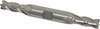 Cleveland 25/64", 1" LOC, 1/2" Shank Diam, 4-1/2" OAL, 4 Flute, High Speed Steel Square End Mill Double End, Uncoated, Spiral Flute, 30° Helix, Centercutting, Right Hand Cut, Right Hand Flute, Series HD-4C C33040 - 87407458