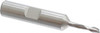 Cleveland 1/8", 3/8" LOC, 3/8" Shank Diam, 2-5/16" OAL, 2 Flute, High Speed Steel Square End Mill Single End, Uncoated, Spiral Flute, 30° Helix, Centercutting, Right Hand Cut, Right Hand Flute, Series HGN-2 C38982 - 87398798