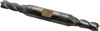 Cleveland 17/64", 11/16" LOC, 3/8" Shank Diam, 3-3/8" OAL, 4 Flute, High Speed Steel Square End Mill Double End, TiCN Finish, Spiral Flute, 30° Helix, Centercutting, Right Hand Cut, Right Hand Flute, Series HD-4C C33109 - 87408019
