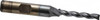 Cleveland 3/16", 1-1/4" LOC, 3/8" Shank Diam, 3-1/16" OAL, 3 Flute, High Speed Steel Square End Mill Single End, TiCN Finish, Spiral Flute, 30° Helix, Centercutting, Right Hand Cut, Right Hand Flute, Series HG-3 C39775 - 87412953