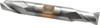 Cleveland 1/2", 13/16" LOC, 1/2" Shank Diam, 4-1/8" OAL, 2 Flute, Cobalt Square End Mill Double End, TiCN Finish, Spiral Flute, 30° Helix, Centercutting, Right Hand Cut, Right Hand Flute, Series HDC-2 C32904 - 87427324