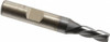 Cleveland 1/4", 5/8" LOC, 3/8" Shank Diam, 2-7/16" OAL, 4 Flute, High Speed Steel Square End Mill Single End, TiCN Finish, Spiral Flute, 30° Helix, Left Hand Cut, Left Hand Flute, Series HG-4LL C33619 - 87386371