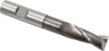 Cleveland 5/8", 1-3/8" LOC, 5/8" Shank Diam, 4-5/8" OAL, 2 Flute, High Speed Steel Square End Mill Single End, Uncoated, Spiral Flute, 30° Helix, Centercutting, Right Hand Cut, Right Hand Flute, Series HGN-2 C41784 - 87398939
