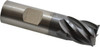 Cleveland 3/4", 3/4" LOC, 3/4" Shank Diam, 3" OAL, 6 Flute, Powdered Metal Square End Mill Single End, TiCN Finish, Spiral Flute, 37° Helix, Centercutting, Right Hand Cut, Right Hand Flute, Series PM-4 C31949 - 87442117