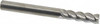 Guhring 1/4", 3/4" LOC, 1/4" Shank Diam, 2-1/2" OAL, 4 Flute, Solid Carbide Square End Mill Single End, Uncoated, Spiral Flute, 40/42° Variable Helix, Centercutting, Right Hand Cut, Right Hand Flute, Series 3077 9030770063500 - 89477723