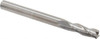 Hertel 3/16", 5/8" LOC, 3/16" Shank Diam, 2" OAL, 3 Flute, Solid Carbide Square End Mill Single End, Uncoated, Spiral Flute, 30° Helix, Centercutting, Right Hand Cut 750004 - 74456930