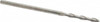 Hertel 1/8", 1" LOC, 1/8" Shank Diam, 3" OAL, 2 Flute, Solid Carbide Square End Mill Single End, Uncoated, Spiral Flute, 30° Helix, Centercutting, Right Hand Cut 750079 - 88247739
