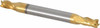 Hertel 5/32", 5/16" LOC, 3/16" Shank Diam, 2" OAL, 4 Flute, Solid Carbide Square End Mill Double End, TiN Finish, 30° Helix, Centercutting, Right Hand Cut 750303 - 74612144