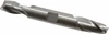 Hertel 12mm, 13/16" LOC, 1/2" Shank Diam, 3-3/4" OAL, 2 Flute, Cobalt Square End Mill Double End, Uncoated, Centercutting 12940 - 89331946