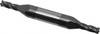 Hertel 3/16", 1/2" LOC, 3/8" Shank Diam, 3" OAL, 4 Flute, Solid Carbide Square End Mill Double End, AlTiN Finish, 30° Helix, Centercutting, Right Hand Cut 750388 - 59910711