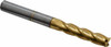 Hertel 3/8", 1-3/4" LOC, 3/8" Shank Diam, 4" OAL, 4 Flute, Solid Carbide Square End Mill Single End, TiN Finish, Spiral Flute, 30° Helix, Centercutting, Right Hand Cut, Right Hand Flute 750385 - 88250253