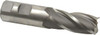 Hertel 24mm, 2" LOC, 1" Shank Diam, 4-1/2" OAL, 4 Flute, Cobalt Square End Mill Single End, Uncoated, 30° Helix, Centercutting, Right Hand Cut 11782 - 59912162