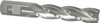 Hertel 1", 4" LOC, 1" Shank Diam, 6-1/2" OAL, 4 Flute, High Speed Steel Square End Mill Single End, Uncoated, Spiral Flute, 30° Helix, Right Hand Cut, Right Hand Flute E1034064 - 41118316