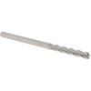 Iscar 8mm, 50mm LOC, 8mm Shank Diam, 150mm OAL, 4 Flute, Solid Carbide Square End Mill Single End, Uncoated, Spiral Flute, 30° Helix, Centercutting, Right Hand Cut, Right Hand Flute 5650727 - 91152637