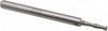 M.A. Ford 0.063", 4.8mm LOC, 3mm Shank Diam, 1-1/2" OAL, 2 Flute, Solid Carbide Square End Mill Single End, Uncoated, Spiral Flute, 30° Helix, Centercutting, Right Hand Cut, Right Hand Flute, Series 121 12106300 - 76570506