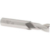 OSG 12mm, 1" LOC, 1/2" Shank Diam, 3" OAL, 2 Flute, Cobalt Square End Mill Single End, Uncoated, Spiral Flute, 30° Helix, Centercutting, Right Hand Cut, Right Hand Flute, Series 580 5801100 - 75023192